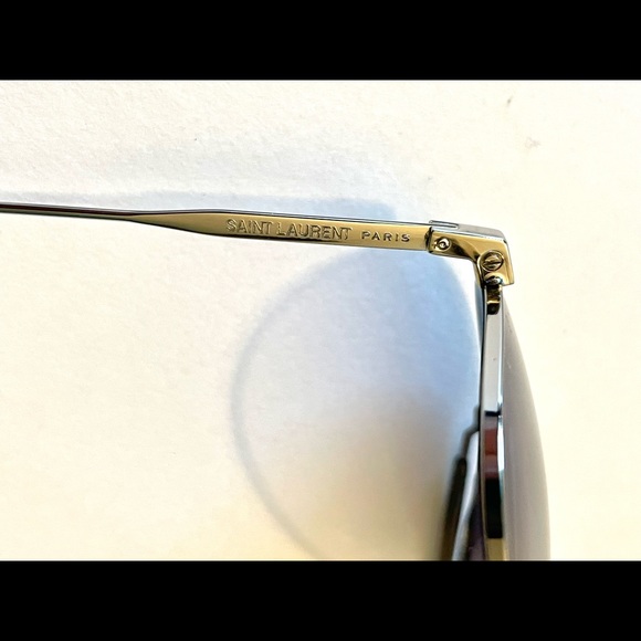 Saint Laurent Aviator sunglasses sl 85 unisex original no box - Picture 3 of 7